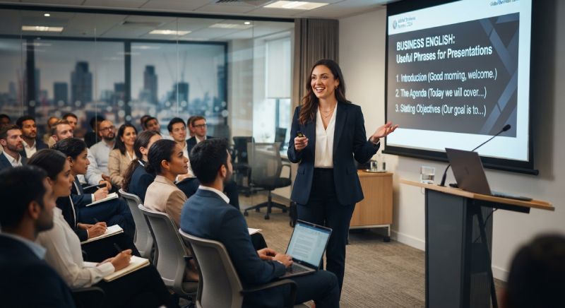Business English: Useful Phrases for Presentations